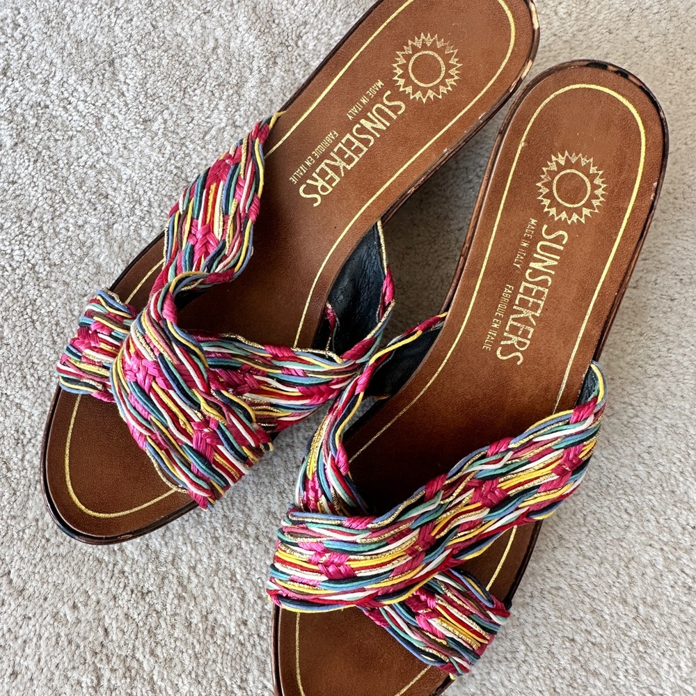 Sunseekers made in Italy sandals